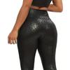 Comercio exterior nuevo transfronterizo estampado de leopardo ajustados pantalones de yoga Europa y Estados Unidos malla infrarroja usar leggings elásticos deportes fitness pantalones