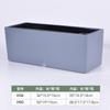 Vendas Diretas da Fábrica Vaso de Resina Retangular Auto-Absorvente de Água Vaso de Flor Preguiçoso Vaso para Flores e Vegetais de Varanda Recipiente Vaso para Pothos