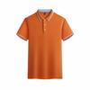 Camisa Polo Lisa de Manga Curta Personalizada Lops Roupas de Trabalho Estampa de LOGO Camiseta de Verão Roupas de Trabalho Roupas de Grupo
