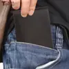 TIDING Amazon transfronterizo nuevo rfid antirrobo capa de cabezal de cepillo cuero billetera de negocios billetera corta regalo para hombre