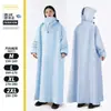 Impermeable de una pieza para hombre y mujer, de tela Oxford, moderno, para exteriores, de cuerpo entero, versión gruesa integrada, para vehículos eléctricos