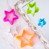 Herramientas para hornear Molde para galletas DIY Molde para prensar fondant Estrella de cinco puntas Hombre de jengibre Flor de ciruelo Árbol de Navidad Molde cortador de plástico Juego de 5 piezas