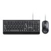 Kit de teclado e mouse com fio Tarantula AC101PRO para laptop, computador de mesa, escritório, casa, negócios