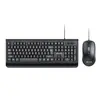 Tarantula AC101PRO Teclado y Ratón con Cable Kit para Laptop Computadora de Escritorio Oficina Hogar Teclado y Ratón Negocios