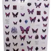2024 Nuevo Joyería Japonesa para Uñas Rosa con Pegamento Mariposa Adhesiva Ai Saint Mariposa Ilustraciones Nuevo Paquete para Uñas
