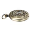 Nuevo Reloj de Bolsillo Vintage Hueco con Tapa Brújula de Bronce Regalo Promoción Publicitaria Camping al Aire Libre Montañismo