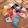 Calcetines Adi Clover para Hombre Deportivos de Hilo Largo de Moda Algodón Puro Absorbentes para Mujer Calcetines de Pareja con Tres Rayas