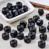 Ojo de Gato de Resina Arena Movediza Cilíndrico Agujero Grande Cuentas Sueltas Hebilla de Cuentas Hebilla de Cuerda DIY Joyería Estilo Retro Accesorios para Ropa