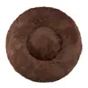 Cama Redonda de Pelúcia para Gato Cama Quente de Inverno para Gato Cama para Cachorro Tapete para Gato Suprimentos para Pets Cama para Cachorro Atacado Espessada para Interior