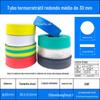 CSYH Yuxing Tubo Termocontrátil 30MM um rolo de 25 m Tubo Termocontrátil cor preto transparente isolante resistente a alta temperatura