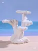 Piezas Decorativas para Aquascaping: Rocas Secas, Base de Hueso Blando de Coral de Tanque del Mar de Java, Plataforma de Hueso Duro y Decoraciones de Cueva
