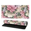 Fábrica de Origem Pintura Fluida Floral Colorida Tapete de Mesa Grande Antiderrapante Espuma de Borracha Natural Mouse Pad Atacado Transfronteiriço