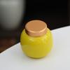 Tetera Pequeña de Cerámica Mini Polvo Fragante Dendrobium officinale Azafrán Goji Baya Olla Sellada Olla de Manzana Puede Hacer logo