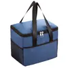 Bolsa Térmica Ice Pack Catiônica Portátil Bolsa Térmica Impermeável Bolsa para Almoço com Isolamento Espesso Grande Capacidade Bolsa Térmica para Almoço Bolsa para Piquenique ao Ar Livre