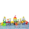 Parque de Diversões Grande Deslizador Externo Combinação de Tobogãs Equipamento de Playground Externo Comunitário Instalações de Brincadeiras Infantis