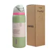 Nueva Taza Térmica Owala de Acero Inoxidable 304 Portátil de Gran Capacidad Taza para Frutas 32 oz Taza de Agua Deportiva Taza con Popote