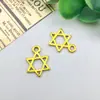 Venta Caliente Transfronteriza Retro Antiguo Aleación de Oro Imitación Sol Luna Estrella Colgante Accesorio para Joyería DIY Colgante