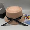 Hot Selling Outono e Inverno Heben Estilo Basin Hat Britânico elegante Chapéu Irregular Nicho Chapéu de Pescador de Lã