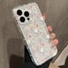 Capa Colorida Margarida Maçã 16 Celular iPhone 15 Airbag 13 Anti-Queda 14 Transparente 17 Promax Silicone 11 Macia