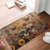Felpudo de Entrada Gótico con Calavera Transfronterizo Alfombrilla Antideslizante para Baño Alfombrilla de Entrada Dropshipping de Temu
