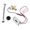 Acessórios para sensor de mictório 6V, válvula solenoide de descarga automática integrada por infravermelho para mictório e vaso sanitário