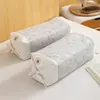 Nuevo Núcleo de Almohada de Trigo Sarraceno de Algodón y Lino Estilo Chino, Almohada de Trigo Sarraceno de Altura Ajustable, Protección de la Columna Cervical, Núcleo de Almohada de Trigo Sarraceno de Arco Invertido
