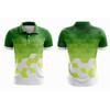 Camisas Polo Impressas Digitalmente Personalizadas de Fábrica, Camisas com Lapela por Sublimação Transfronteiriças Europeias e Americanas, Roupas Esportivas de Secagem Rápida Feitas Sob Medida de Acordo com Desenhos