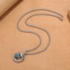 Collar Xianglong esmaltado cloisonné estilo étnico retro para hombres y mujeres mismo estilo artesanía epoxi envejecido hebilla de seguridad joyería