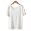 Camiseta de verano para niños, transpirable y absorbente del sudor, Youkosi, suave, de manga corta, con cuello redondo para adultos, nueva