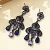 Acessórios de Brincos Agulha de Prata S925 Joias de Zircônia Coreanos Simples e Elegantes Brincos de Banquete de Luxo para Noiva Vestido de Casamento
