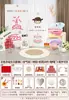 Montaje de Escena de Decoración para Primer Cumpleaños Estilo Coreano, Accesorios para Cumpleaños de Bebé Luna Llena y Cien Días, Fondo de Tablero de KT para Niños y Niñas
