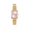 2025 comercio exterior nueva banda de acero reloj de pulsera para mujer estudiantes de moda simple cuadrado cuarzo reloj de pulsera reloj pulsera de pedrería