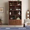 Gabinete de Tablero Ecológico de Madera Maciza Gabinete de Vino Contra la Pared para Sala de Estar Nuevo Modelo 2026 con Puerta Gabinete de Exhibición para el Hogar Estante de Vino Familiar