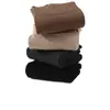 Calcetines de Algodón para Mujer Otoño e Invierno, Calcetines de Tubo Largo, Antideslizantes, Antihielo, Forrados de Felpa, Engrosados, Calcetines de Tubo Alto Adelgazantes, Calcetines Largos Gruesos