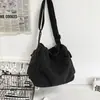 Bolsa de Lona Nova Estilo Coreano Bolsa de Ombro para Casal Moda Tendência Roupa de Trabalho Viagem ao Ar Livre Bolsa Transversal Bolsa de Lona Atacado