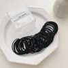 Caja de Diadema Elástica de Gama Alta para Mujer, Cuerda para el Cabello, Goma de Pelo Simple y Versátil, Banda de Goma Duradera, Adorno Elegante para la Cabeza