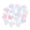 Acrílico Color Mixto Punto Roto Corazón Estrella de Cinco Puntas Redondas Cuentas Sueltas Accesorios para Joyería DIY Materiales para Enhebrar Hechos a Mano