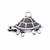 27X19Mm 1.9g Multicolor Retro DIY Aleación Accesorios Animal Marino Tortuga Colgante