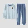 Pantalones de pijama de manga larga para niños y niñas Ropa de casa cómoda para niñas de invierno Felpa australiana Forro polar Festival de Primavera Año Nuevo