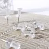 Pin Blanco Transparente para Pintar Uñas Tablero de Corcho Tablero de Mensajes Pin Caja Pequeña Colgante