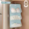 Bolsa colgante para almacenamiento de ropa interior, bolsa de almacenamiento colgante, bolsa de malla mágica para almacenamiento de ropa interior, bolsa para colgar en la puerta del armario de dormitorio estudiantil