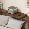 Soporte de proyector de mesita de noche, tablero de extensión sin taladro para montaje en pared, soporte de almacenamiento para router de dormitorio en casa