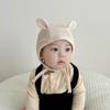 Gorro para bebé primavera y otoño fino bebé niña bebé bebé gorro fetal fontanela de recién nacido gorro de protección para orejas cálido otoño e invierno tesoro de hombre