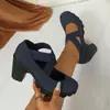 Sandalias de Verano 2026 Nuevas de Comercio Exterior Talla Grande para Mujer Casual Cómodas con Tira Cruzada Moda Ropa Exterior Talla Única