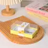 Caixa de embalagem transparente de 2 peças para pastel de gema de ovo, mochi de neve, doces de panificação, bolo mousse, sobremesa e massa folhada
