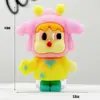Llavero de Muñeca Llorona Colgante Pequeño Hecho a Mano DIY Accesorio para Funda de Teléfono Llavero de Muñeca Llorona Muñeca de Goma Blanda Colgante Muñeca Llorona