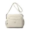 2025 Jierangshi Nueva Bolsa de Tela de Nylon Estilo Coreano Multibolsillos Gran Capacidad Hombro Cruzada Bolsa para Teléfono Móvil Cero