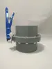 Válvula Borboleta Integral de UPVC Válvula Borboleta de Soquete de PVC Válvula Borboleta Plástica para Irrigação Tipo Soquete Válvula com O-ring para Turbina