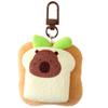 Nuevo Colgante de Muñeco Capibara Gourmet Corazón de Niña Combinación Total Llavero para Bolso Colgante de Muñeco Joyería Creativa Linda