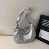 Bolsa casual simples para deslocamento, grande capacidade, feminina, nova moda primavera 2025, bolsa transversal de ombro